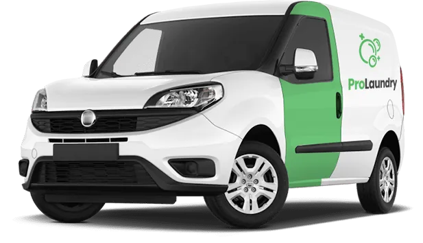 White delivery van
